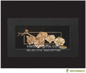 Quà Tặng Tranh Vàng Lá 24K 17