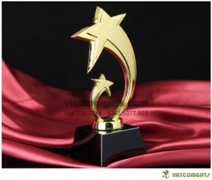 Quà Tặng Cúp Gỗ Đồng 08