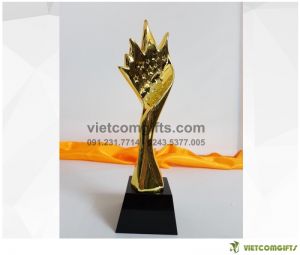 Quà Tặng Cúp Gỗ Đồng 13