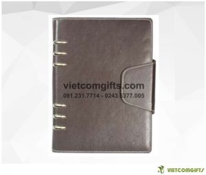 Quà Tặng Sổ Da Hở Còng 08